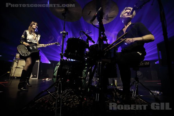 BLOOD RED SHOES - 2024-09-13 - PARIS - Gaite Lyrique - Laura-Mary Carter - Steven Ansell